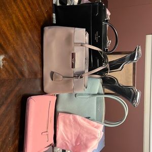 Kate Spade Bundle! Used crossbody and three totes